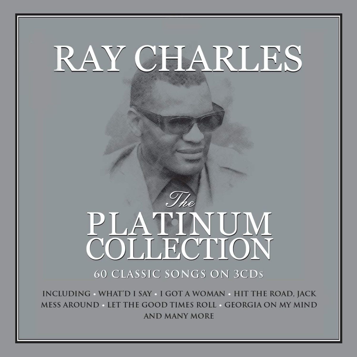 Компакт-диск Ray Charles Platinum Collection 60 Classic Songs (3CD) Рэй Чарльз на тройном компакт-диске