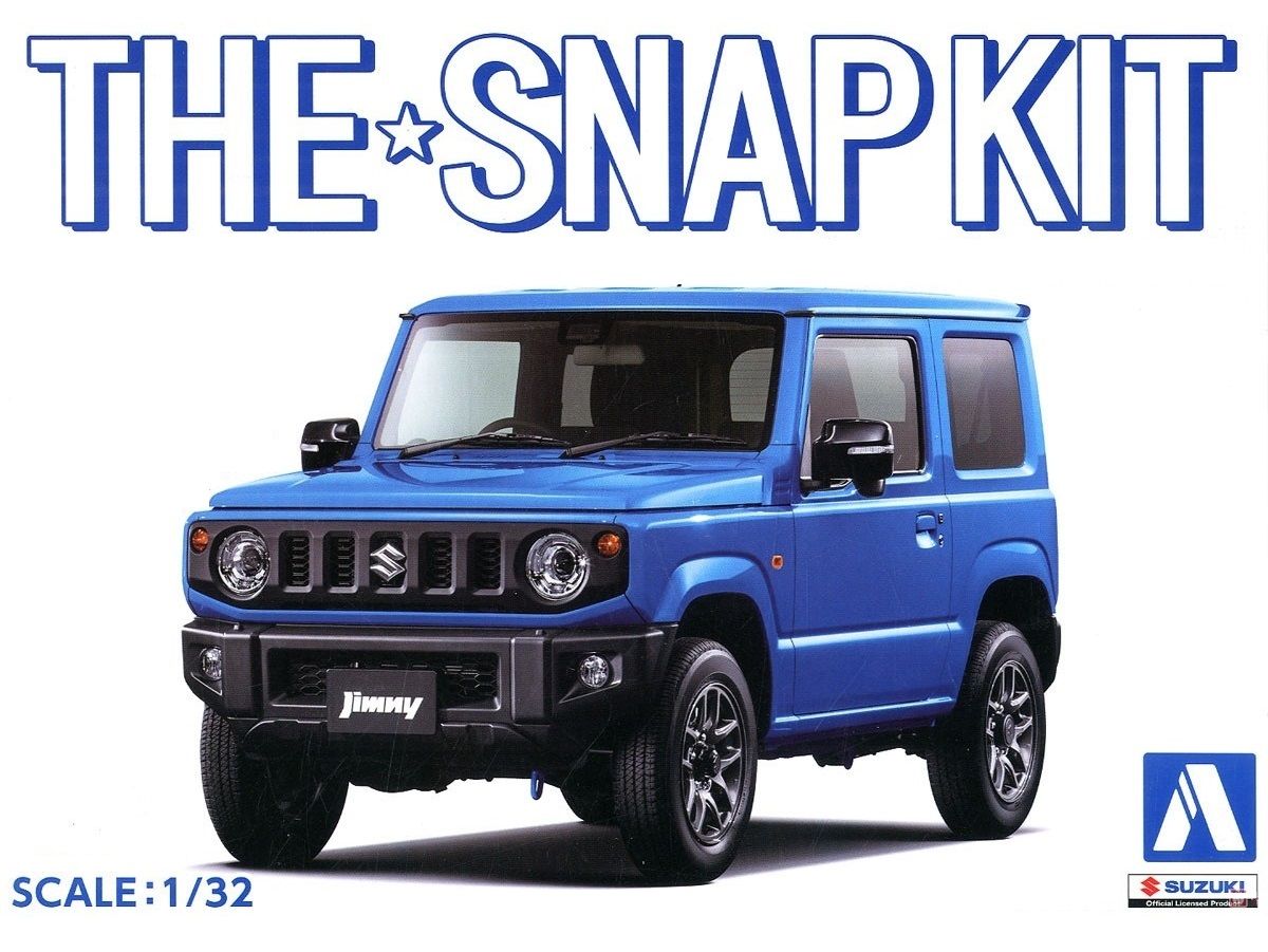 Сборная модель Suzuki Jimny (Brisk Blue Metallic) - купить с доставкой по  выгодным ценам в интернет-магазине OZON (1313975853)