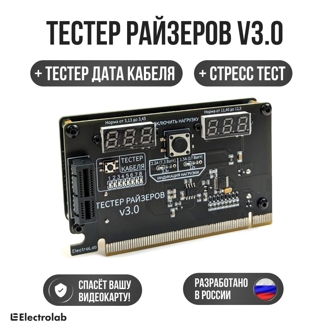 ТестеррайзеровPCIv3.0(Stress)