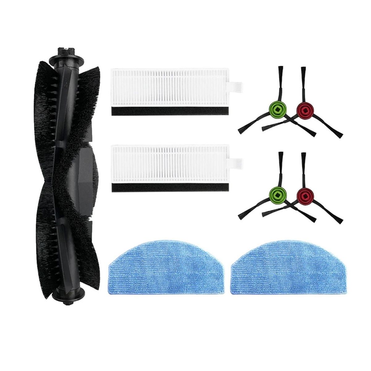 Основная боковая щетка Hepa фильтр тряпка для швабры запасная часть аксессуар