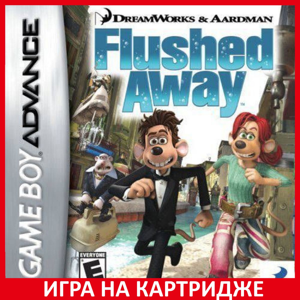 Игра Flushed Away Русская Версия (GBA)