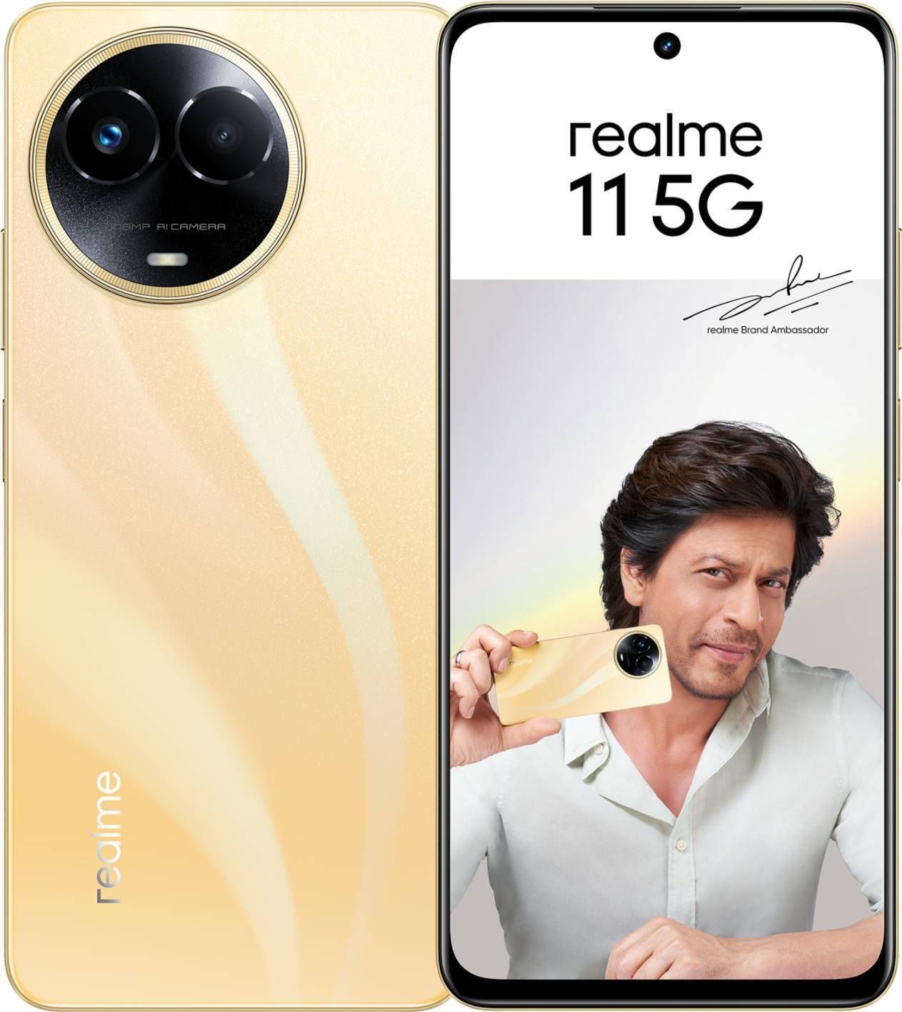 realme Смартфон realme 11 8/256 ГБ, оранжевый