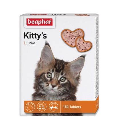 Витамины для котят Kittys Junior, 150таб.