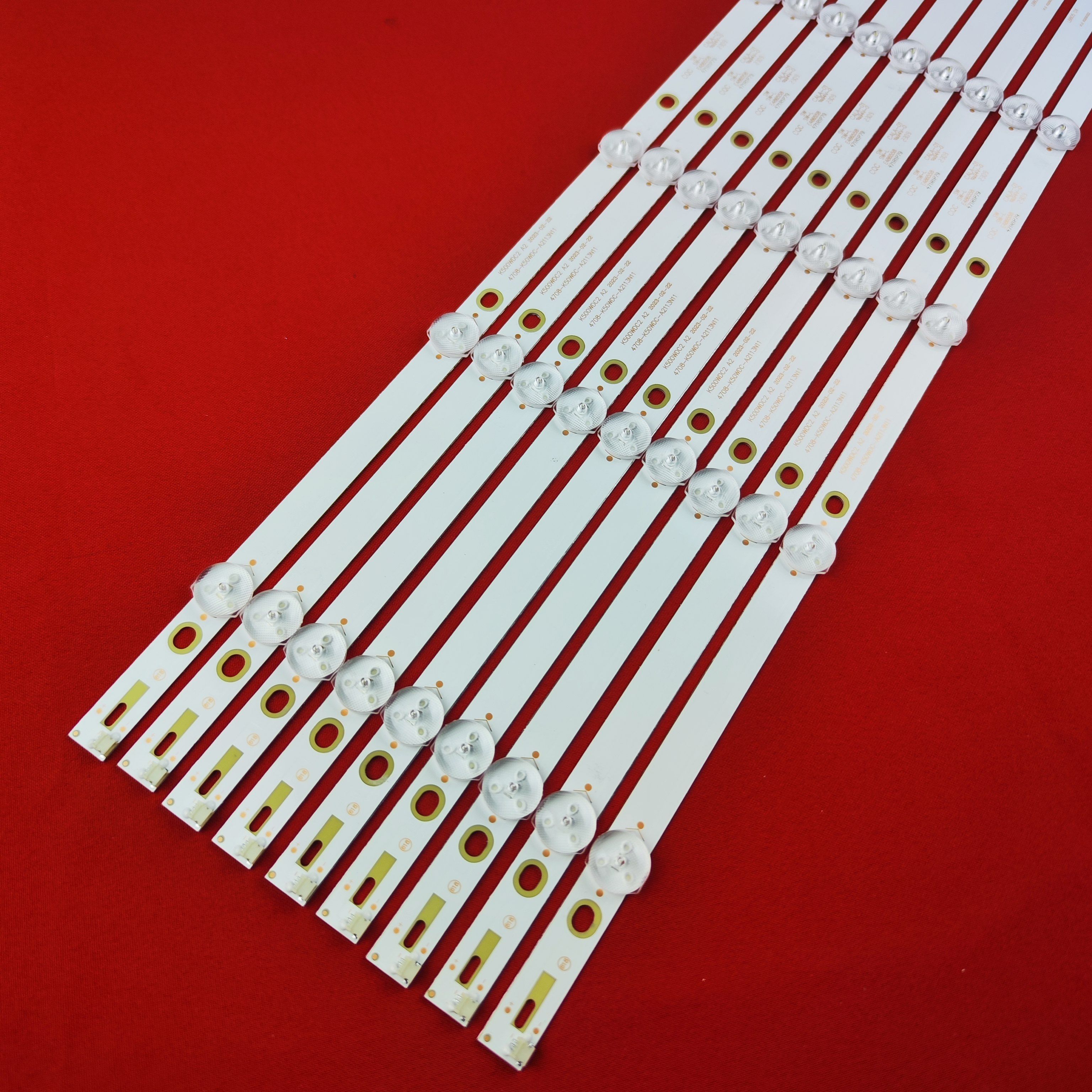 LED подсветка K500WDC2 A2, 4708-K50WDC-A2113N11 для ТВ PHILIPS 50PUT6023/60, 50USK1810T2, 50PUT6002 HARPER 50U750TS ROMSAT 50USK1810T2