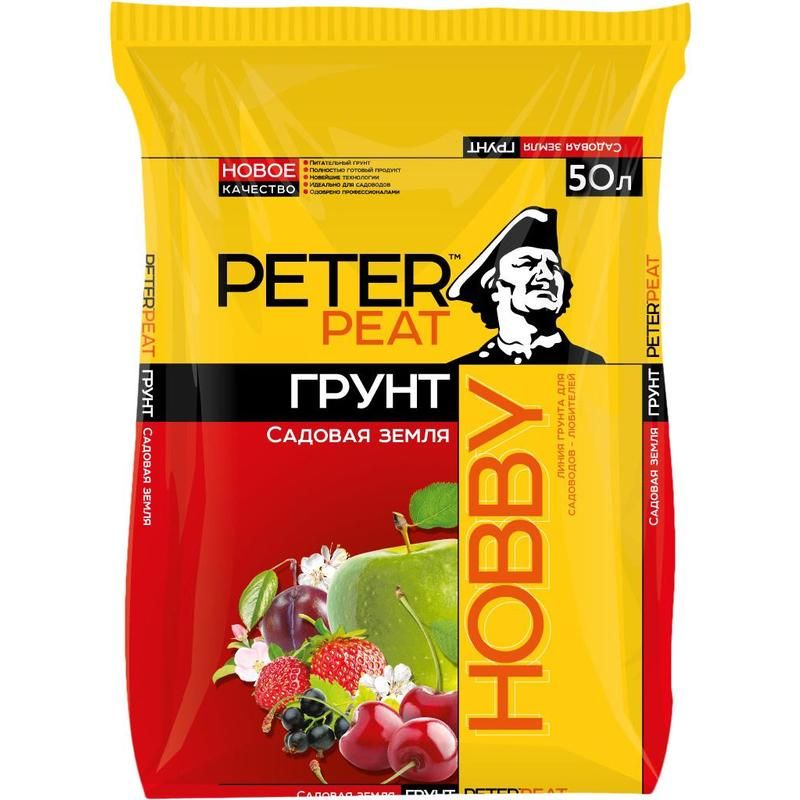 ГрунтPeterPeatХоббиСадоваяземля50л