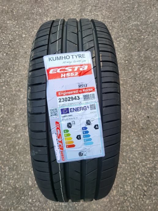 Kumho Ecsta HS52 Шины  летние 195/55  R16 88V