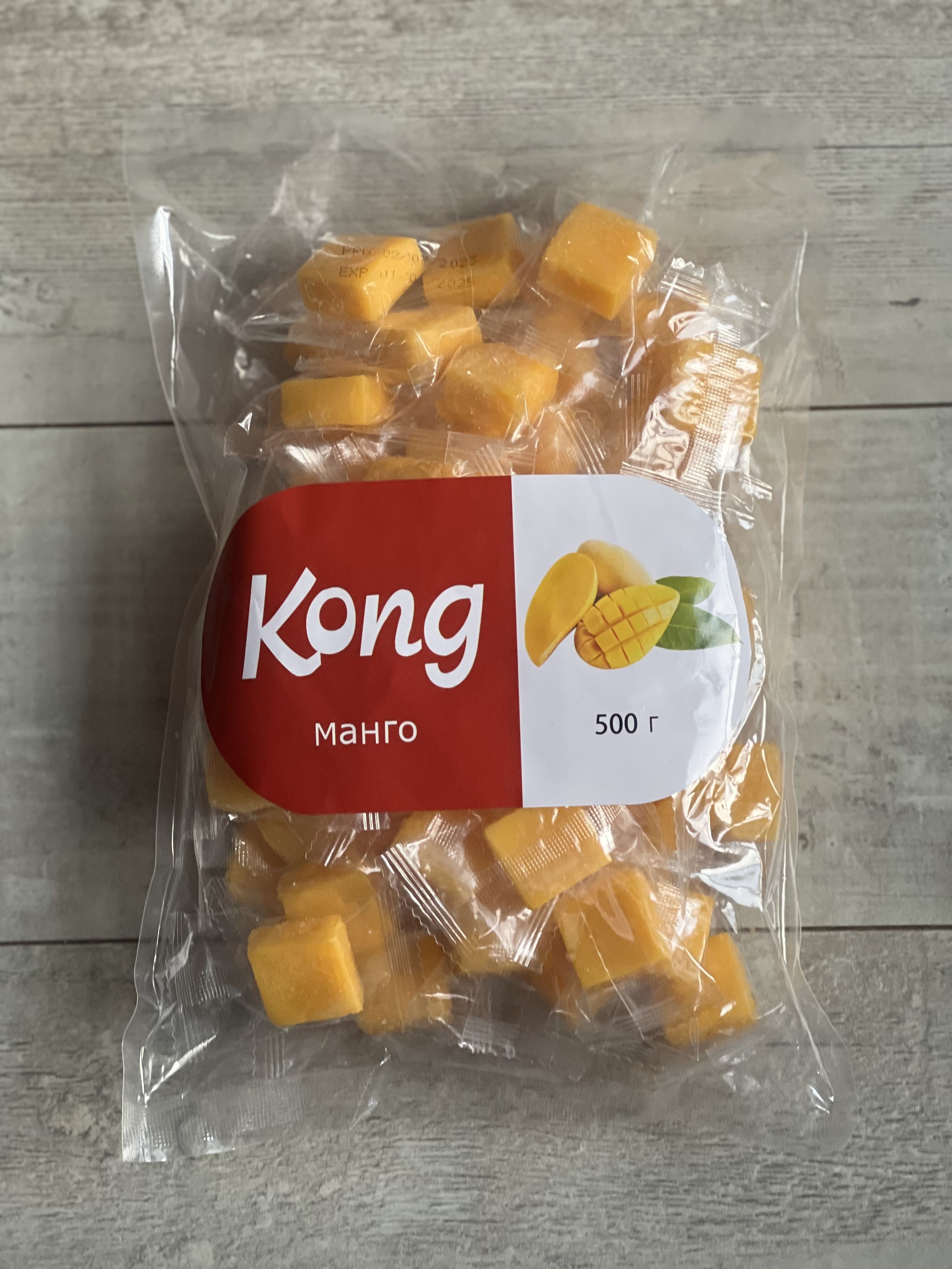 Конфеты манго kong