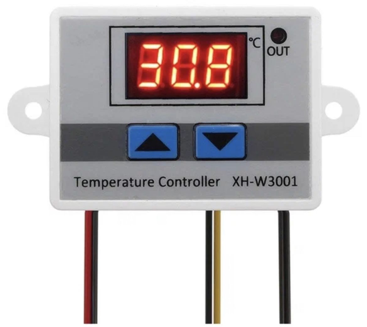 Термореле XH-w3001. Температурный контроллер XH-w3001. Терморегулятор цифровой XH-w3001. Китайский термостат XH w3001. Купить терморегулятор с датчиком температуры