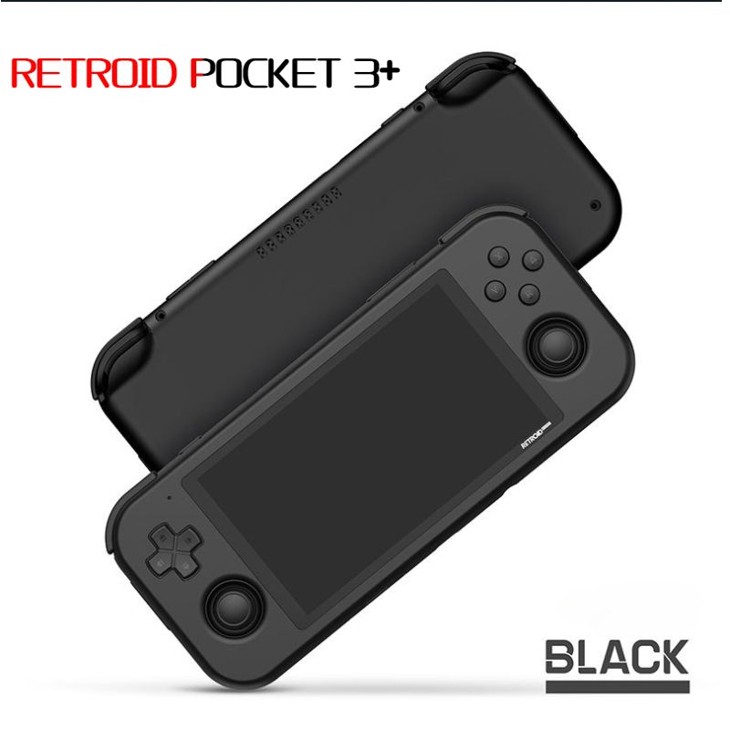 ИгроваяконсольRetroidpocket3+,Android11,4,7-дюймовыйсенсорныйэкран750*1334,4500мАч(4+128г+сумкадляхранения)