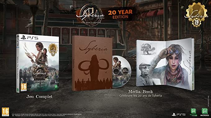 Игра Syberia: The World Before 20 Year Edition (PS5) (PlayStation 5, Русская версия)