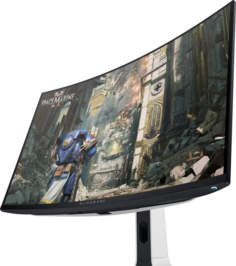 Dell32"МониторAW3225QF(2024),QD-OLED,1000Кд/м2,139PPI,3840x2160,240Гц,0.03мс,белый