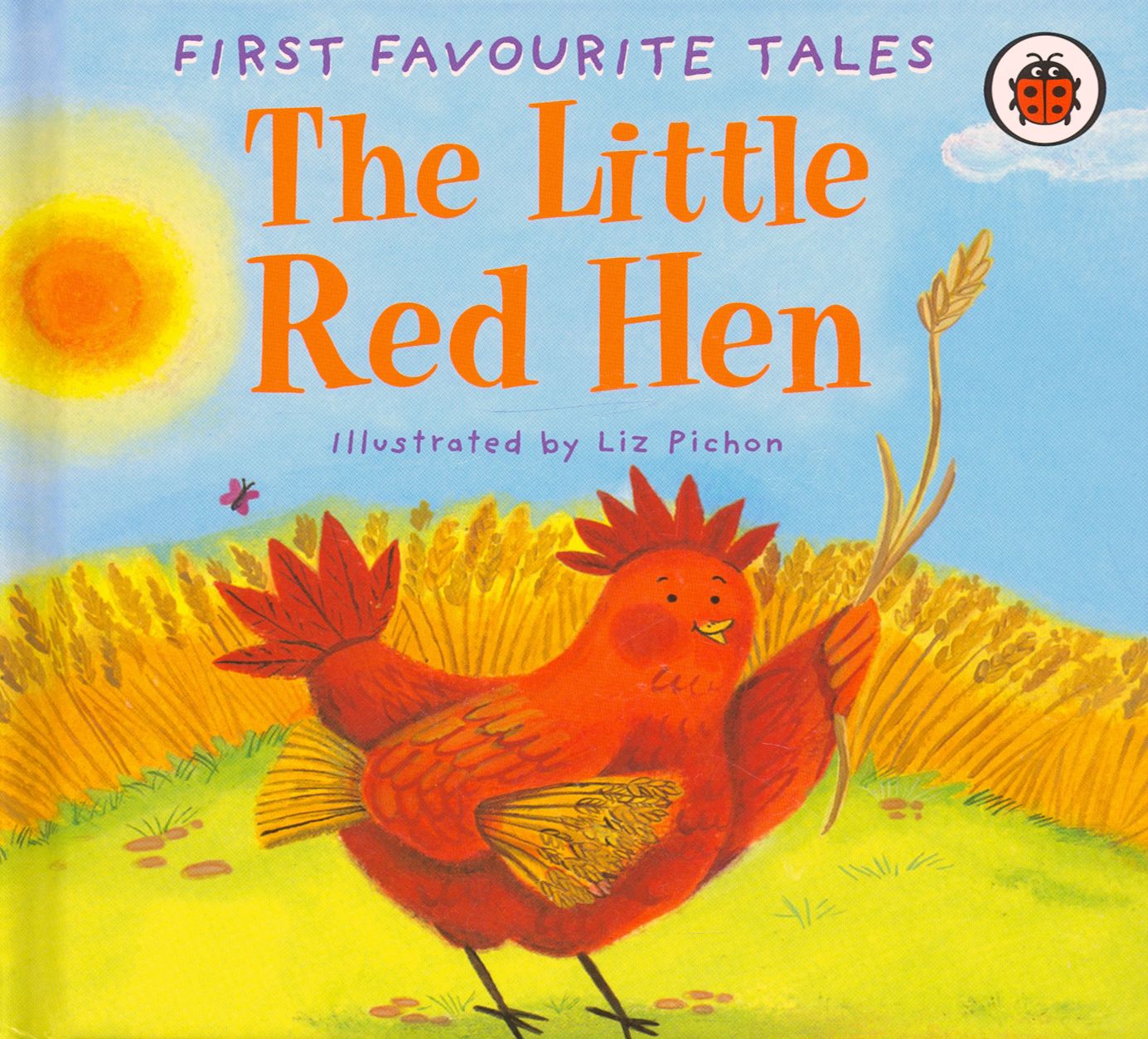 The little Red Hen книга. Little Red Hen Ladybird Tales. Обложка книги little Red. Иллюстрации к сказке the little Red Hen.