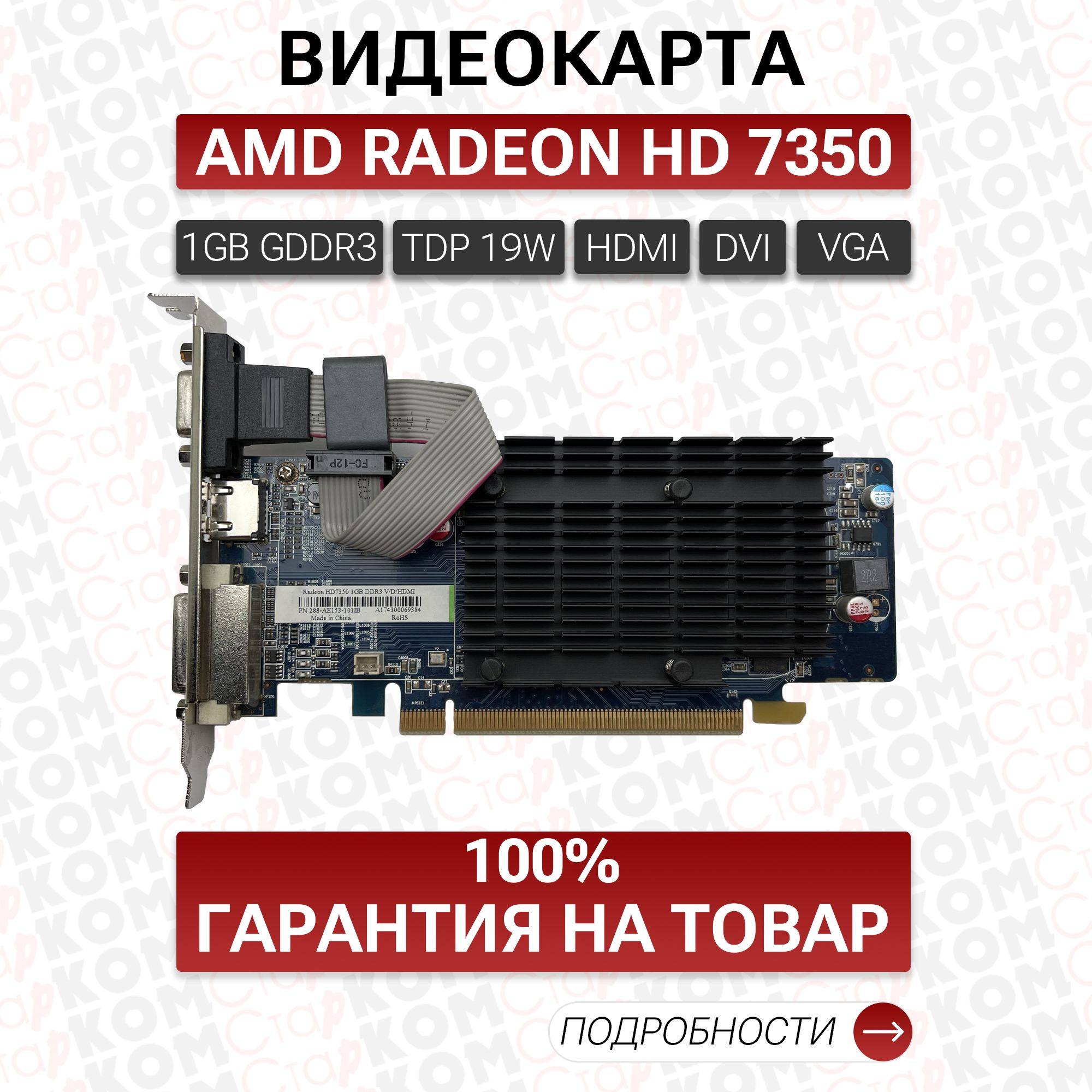 Видеокарта Старком 1 ГБ GDDR3 - купить по низким ценам в интернет-магазине  OZON (1106300514)