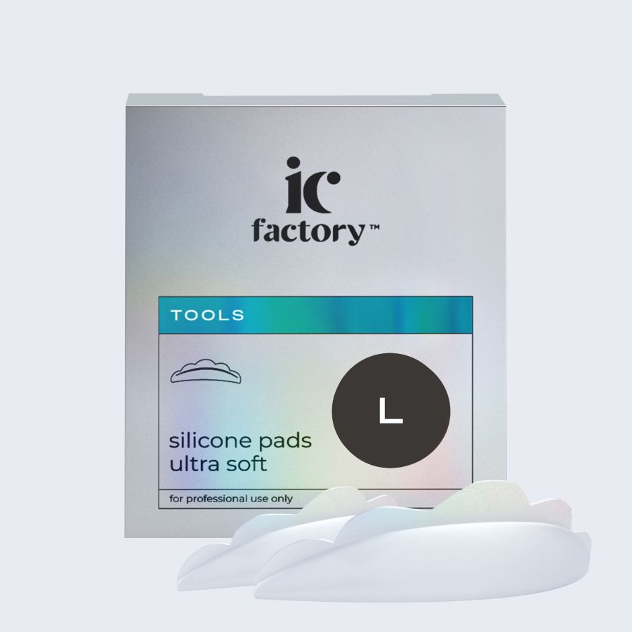 Валики силиконовые Ultra Soft размер "L" IC FACTORY, 2 пары