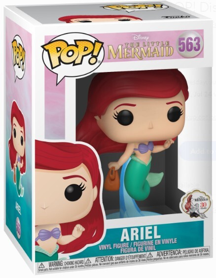 little mermaid pop vinyl