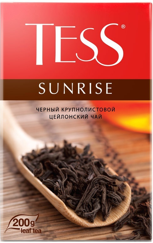 Чай листовой черный Tess Sunrise, 200 г #1