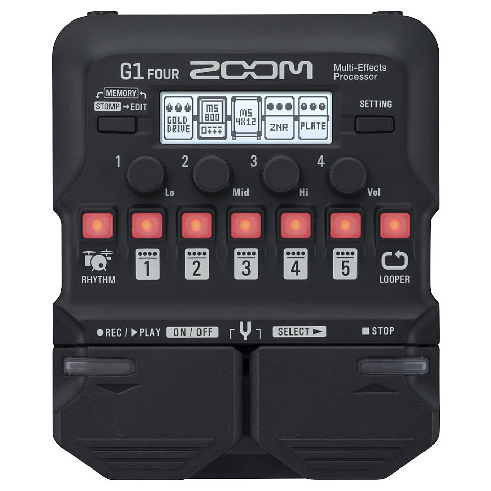 zoom g1x four metal