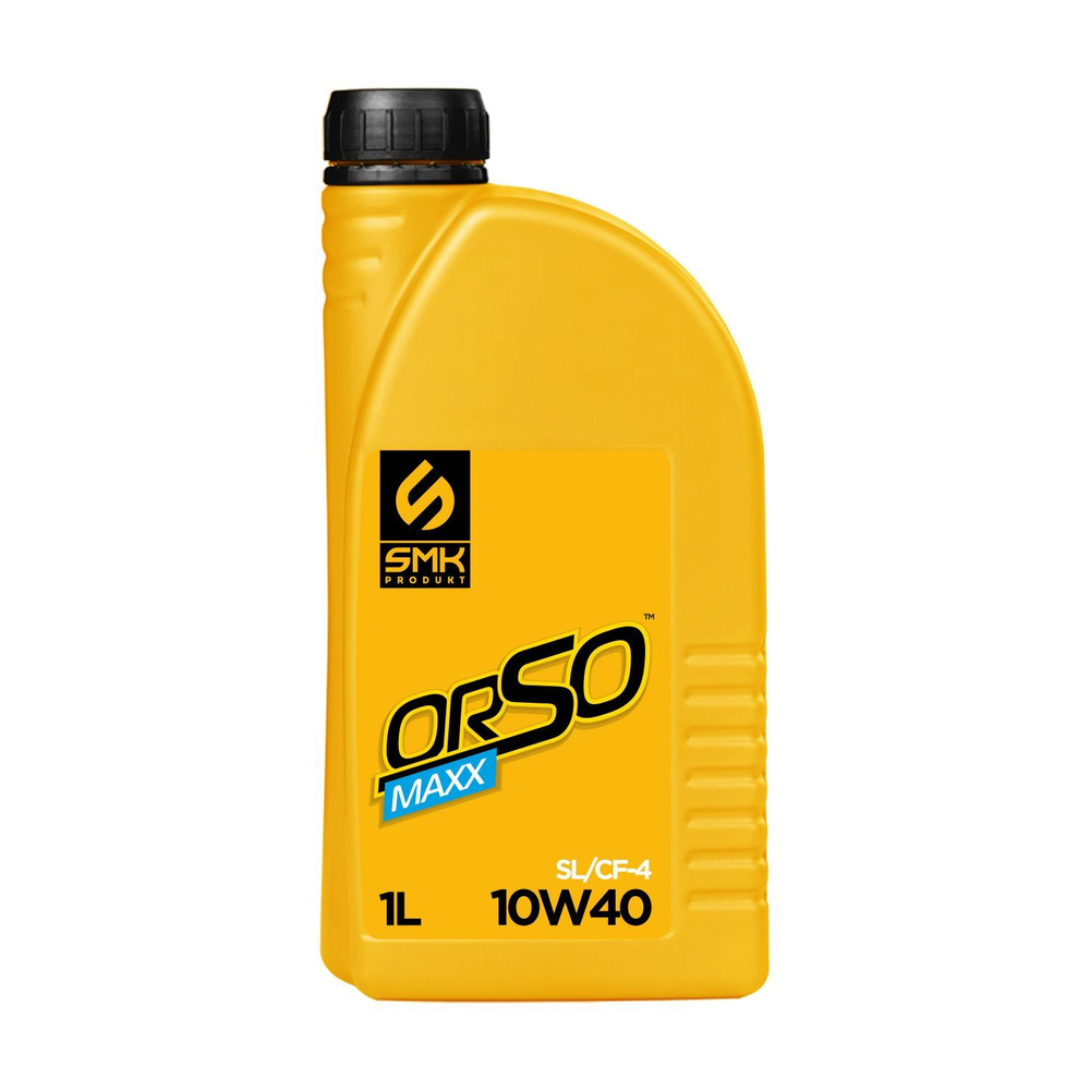 Моторное масло SMK PRODUKT Orso Maxx 10W-40 Полусинтетическое 1 л #1