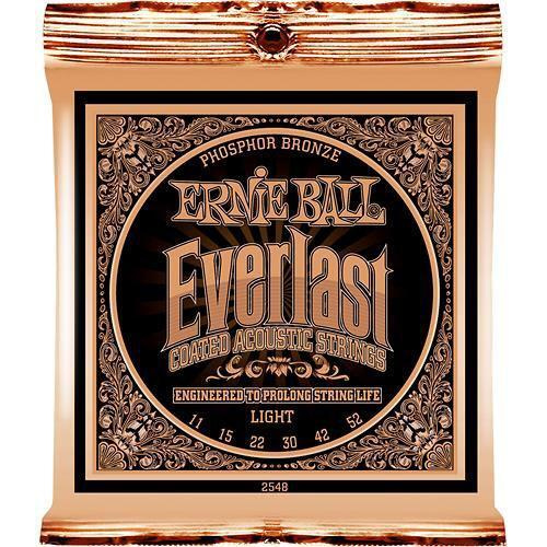 ernie ball phosphor bronze light