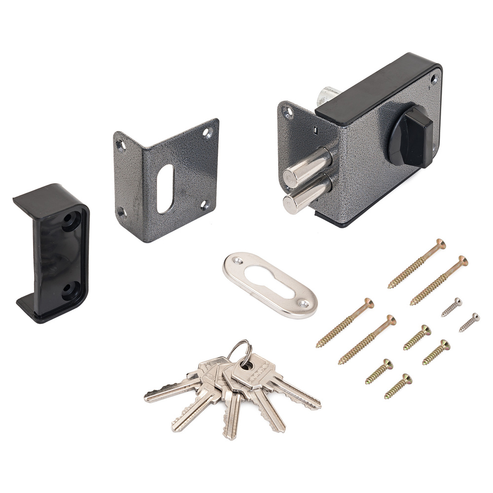 замок накладной для двери с вертушкой АЛЛЮР ЗН1-2 А - купить по низкой ...