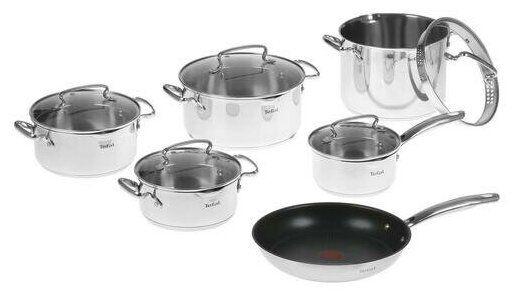 Набор tefal duetto. Набор посуды Tefal Duetto+ 11 предметов g732sb55. Набор посуды Тефаль 11 предметов. Tefal Duetto 8 предметов (g732s855). Набор посуды Tefal Duetto+ 11 предметов g732sb55 фото покупателей
