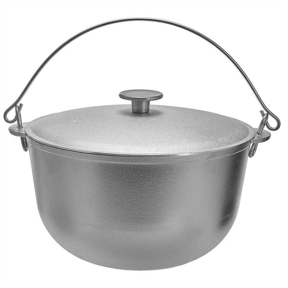 Котелок походный алюминий, 6 л, с крышкой, Гардарика - купить с ...