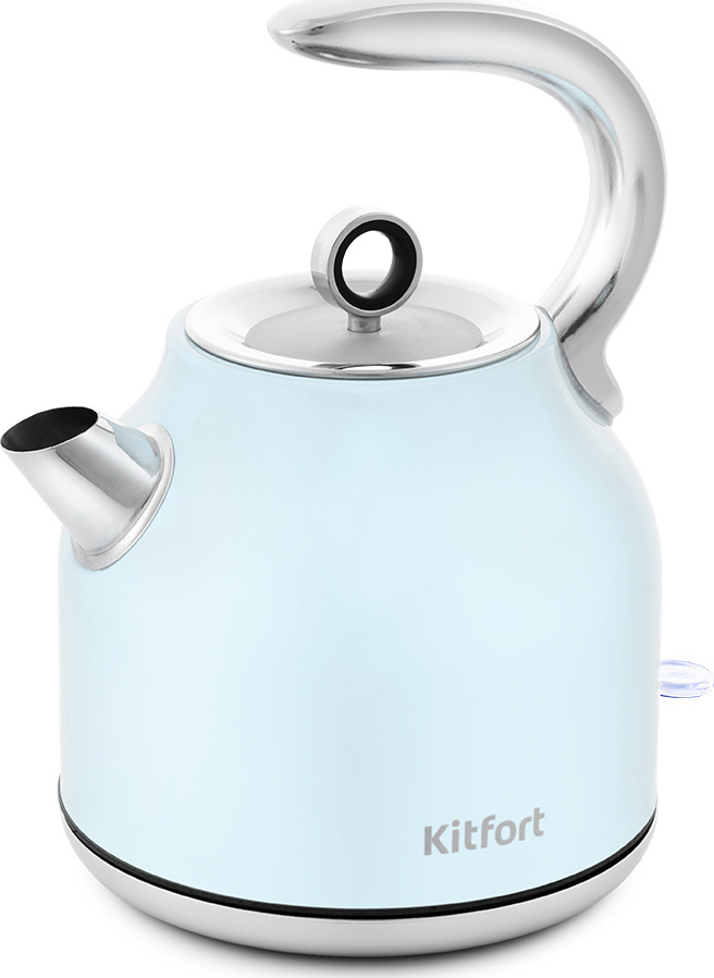 Электрический чайник Kitfort КТ-675-2, голубой #1