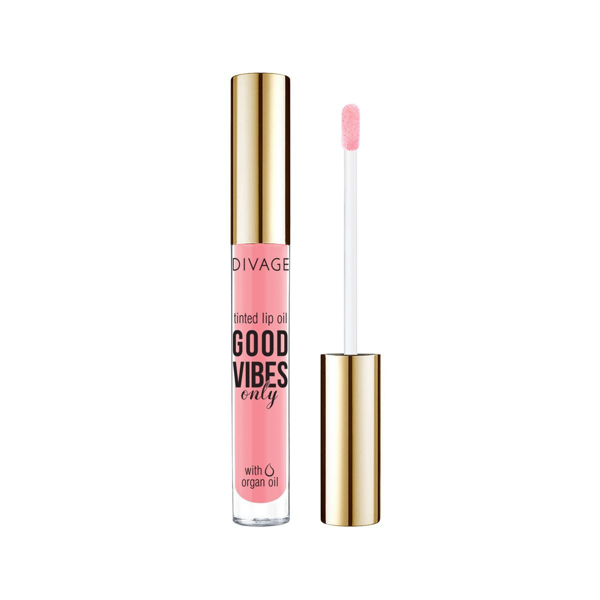Масло-блеск для губ Divage Lip Oil Good Vibes Only, № 01 — купить в ...