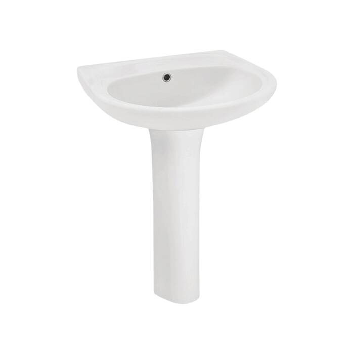 Умывальник с пьедесталом Анимо 50 одно отверстие Сантек 1.WH11.0.496 ...