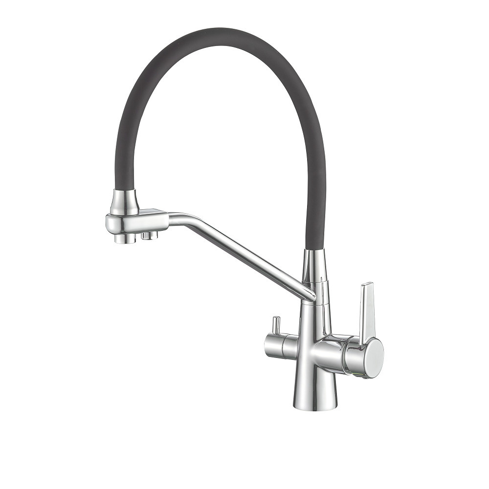 Смеситель для кухни FASHUN A4382-12. С двойным изливом для фильтра ...