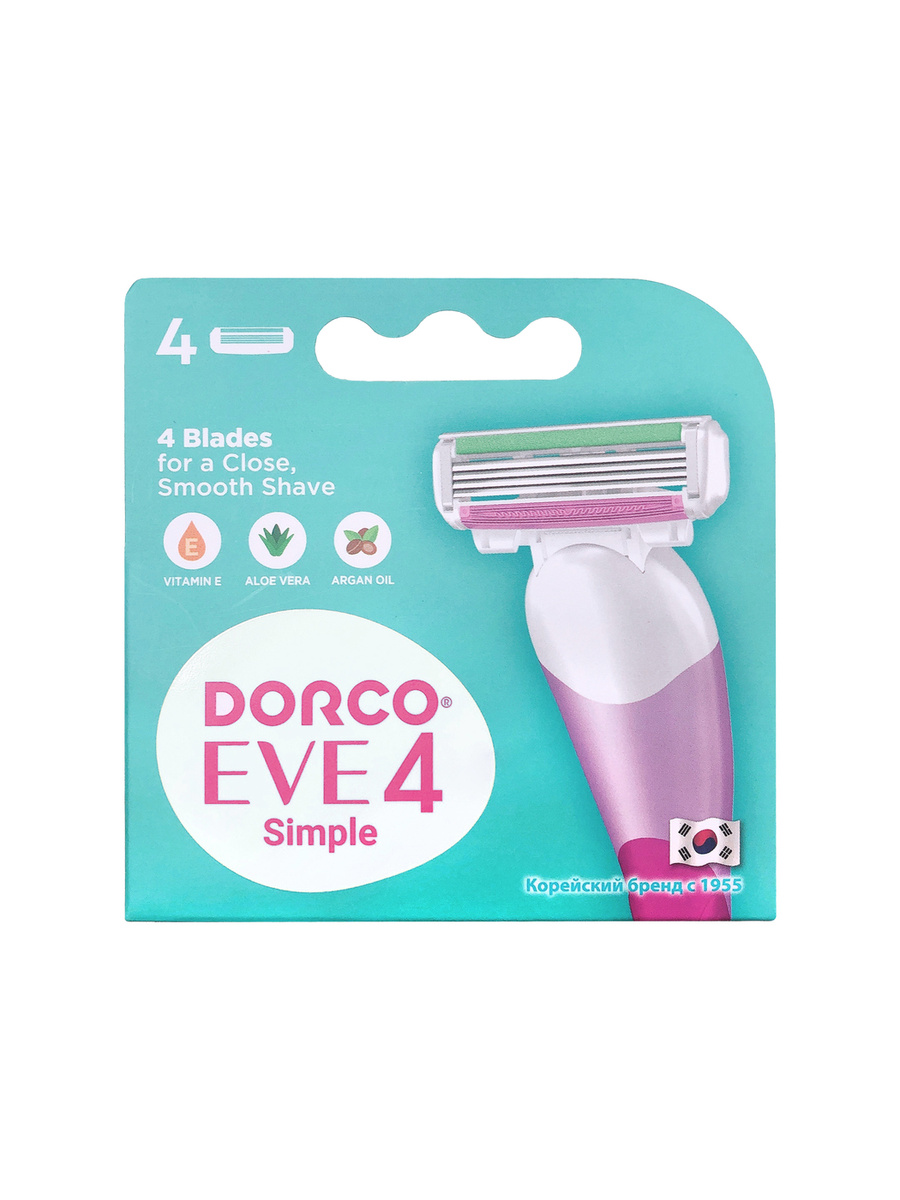 Сменные кассеты Dorco Shai "Reina", 4 шт — купить в интернет-магазине ...