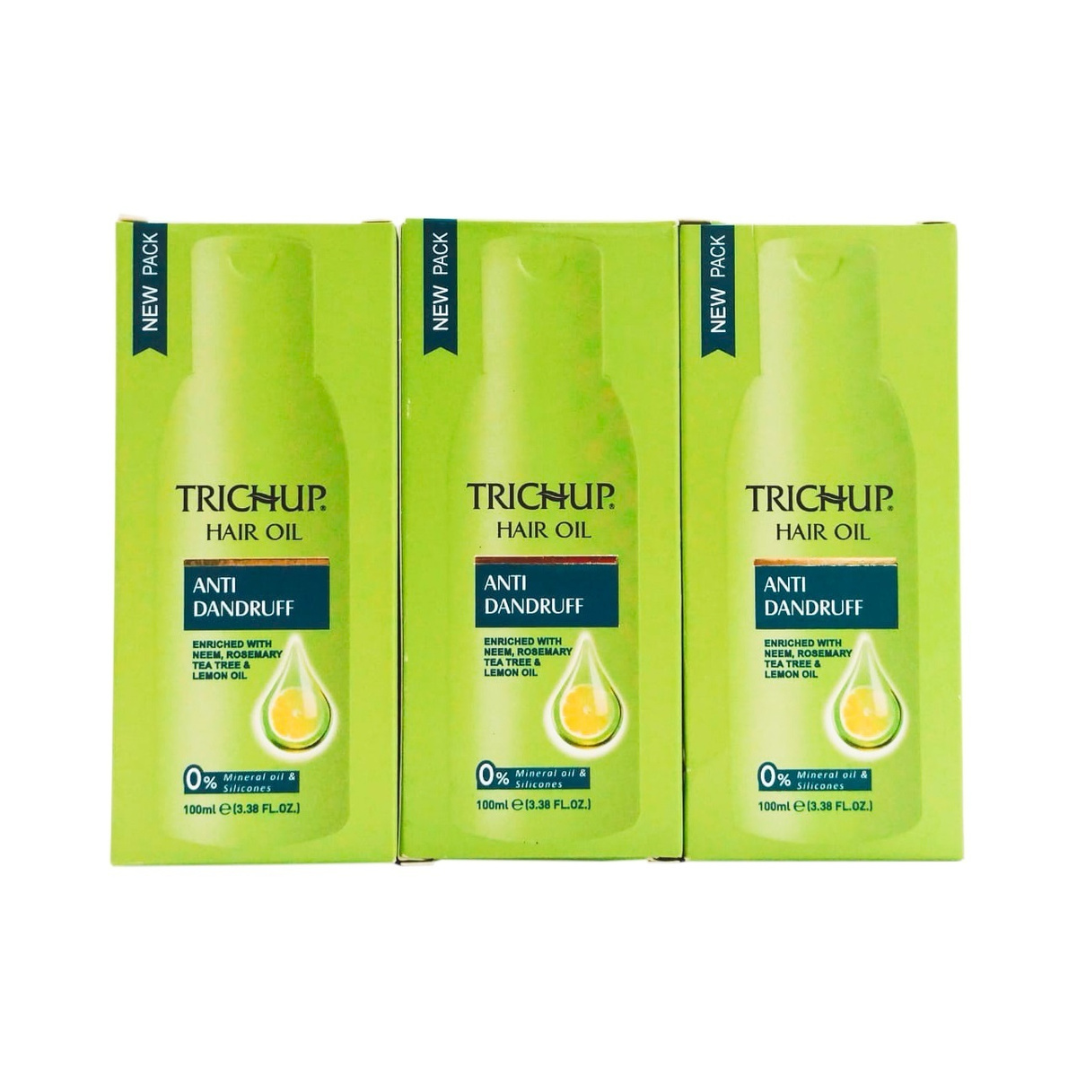 Тричуп масло против перхоти 300 мл Trichup Anti-Dandruff Hair Oil Vasu ...