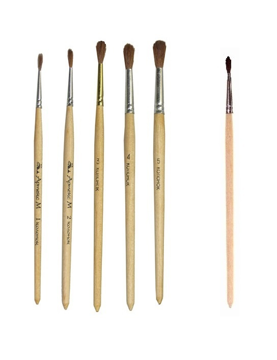 Кисть белка 5. Кисть синтетика круглая №3. Кисть белка 10 рублефф. Кисти 3 5. Кисть белка круглая №2.