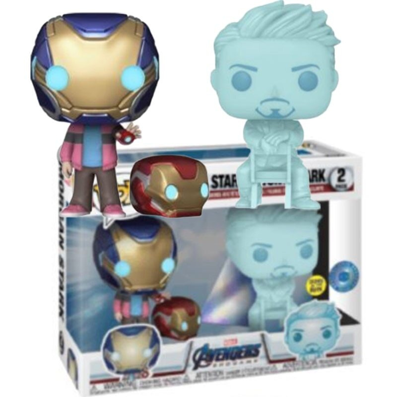 iron man and morgan pop