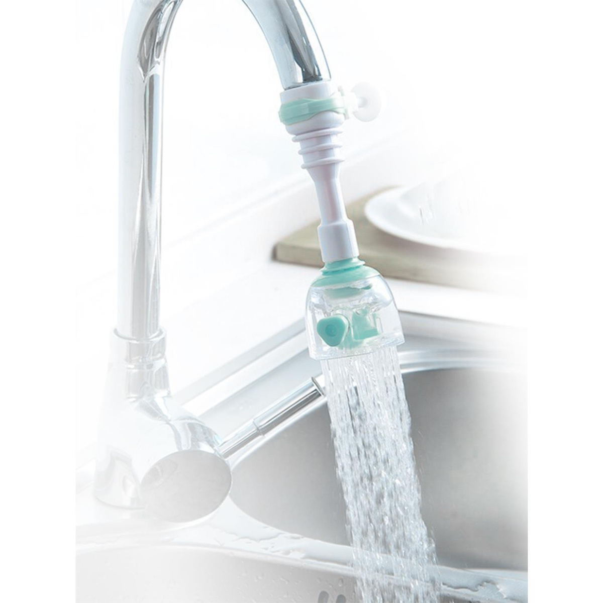 Регулируемая водосберегающая насадка-удлинитель КАРТОФАН для проточной ...