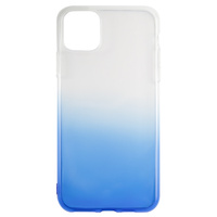 Чехол-накладка силикон iBox Crystal для iPhone 11 Pro (градиент синий). Спонсорские товары