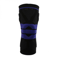 Компрессионный рукав для поддержки колена, суппорт колена, рукав колена, облегчение боли в колене наколенник, бандаж колена черный M. Спонсорские товары
