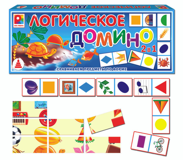 Домино логическое Форма - купить с доставкой по выгодным ценам в ...