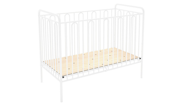 Кроватка детская Polini kids Vintage 110 металлическая, белый - купить ...