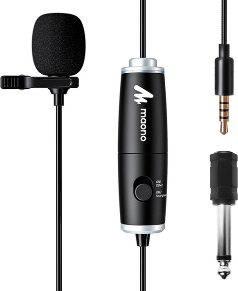 Микрофон петличный MAONO AU-101 - купить по выгодной цене в интернет ...