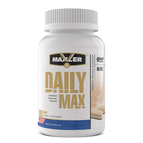 Витамины Maxler Daily Max 100 Таб. - купить с доставкой по выгодным ...