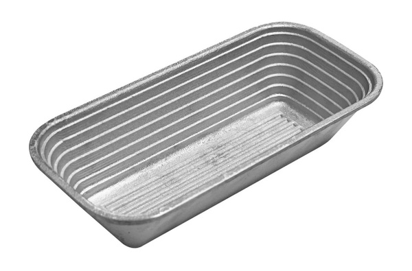 Форма для расстойки и выпечки хлеба овальная 28.5х13.5х6.5 см (литой ...