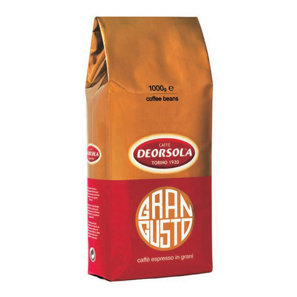 Кофе в зернах 1000 г арабика робуста DEORSOLA GRAN GUSTO (Деорсола Гран ...