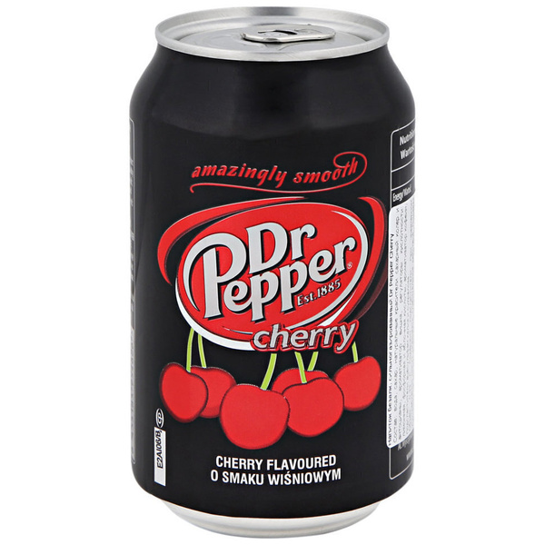 Газированный напиток Dr Pepper Cherry (Доктор Пеппер Черри) / 6 банок ...