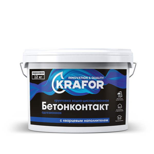 Грунтовка Krafor купить по доступной цене в интернет-магазине OZON ...
