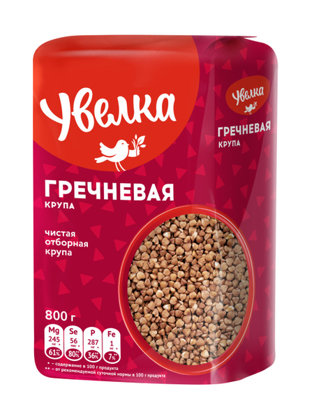 Гречка Увелка, 800 г - купить с доставкой по выгодным ценам в интернет ...