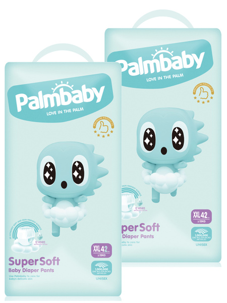 Набор подгузники-трусики Palmbaby Super Soft Premium XXL (15+кг) 42шт ...