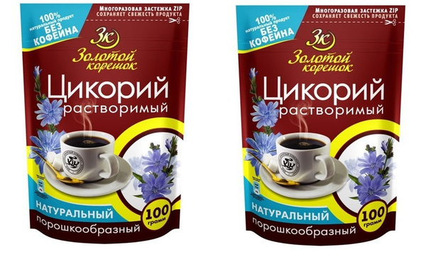 Цикорий Золотой корешок натуральный 100гр*2 упаковки - купить с ...