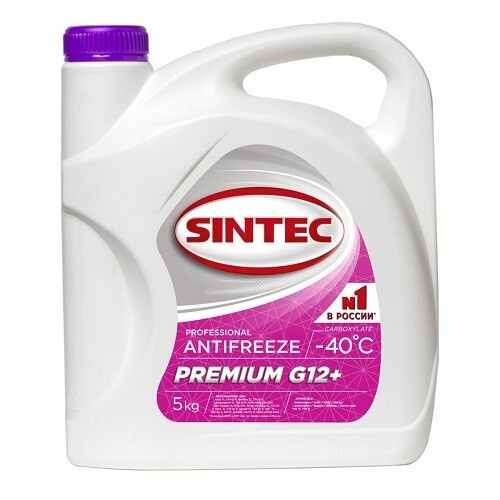Антифриз SINTEC PREMIUM G12 +, Готовый раствор купить по выгодной цене ...