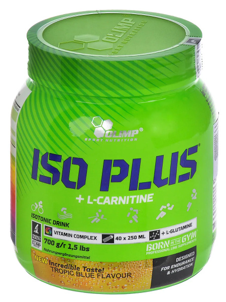 Спортивный изотоник порошок с Л-карнитином Olimp Sport Nutrition Iso ...